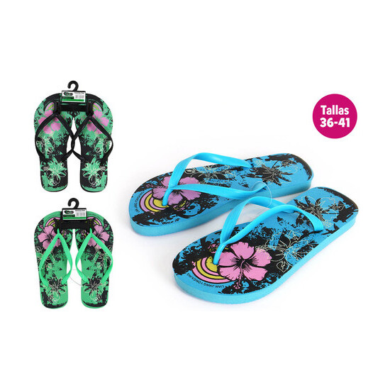 Comprar Zapatillas Playa Diseño Hawai Verde Talla 41