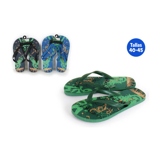 Comprar Zapatillas Playa Diseño Dragón Verde Talla 40