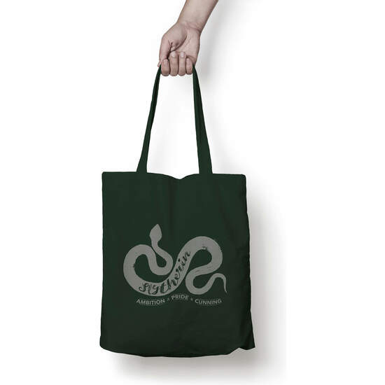 Comprar Tote Bag 100% Algodón Slytherin Values Black